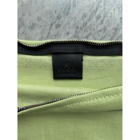 Gucci Clutch Bag Canvas in Pistachio Green - Picture 3 of 7